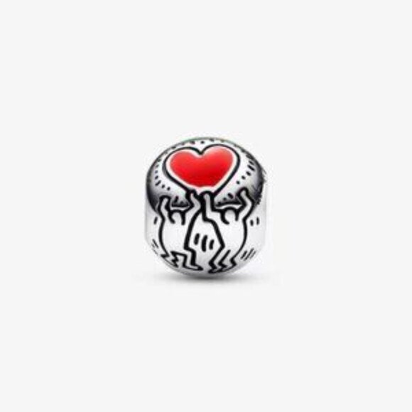 Pandora Keith Haringa x Pandora Love & Figures Charm - Picture 4 of 4